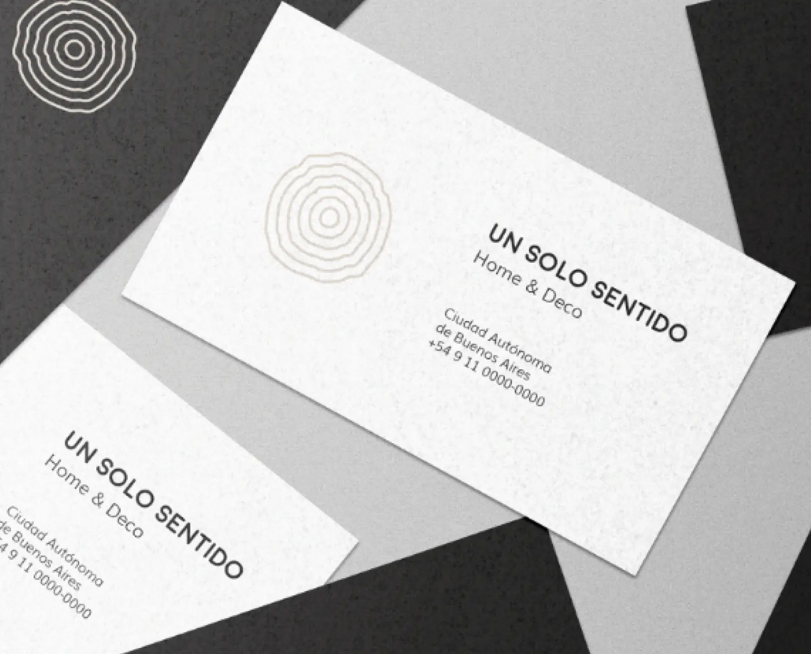 Un solo sentido — Identidad visual